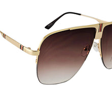 Заредете изображение във визуализатора на галерията – Мъжки Слънчеви Очила - Caponi Exclusive Gold CE001
