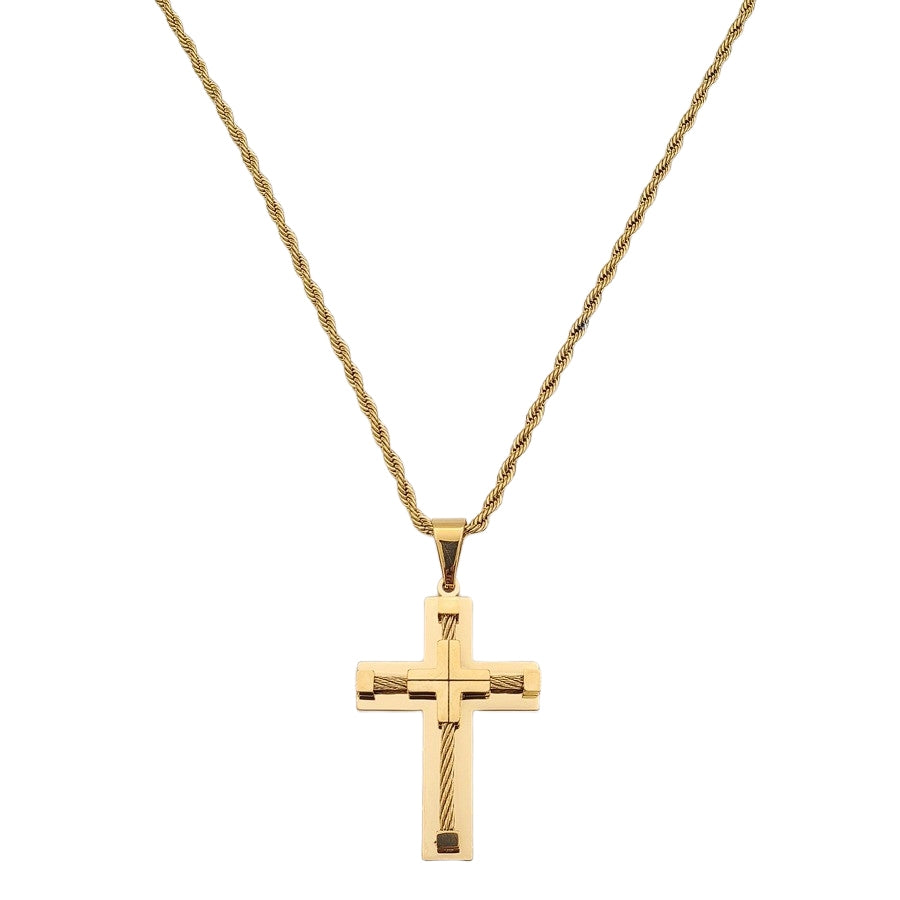 Колие  - Gold Cross